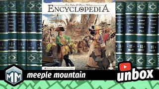 Encyclopedia Unboxing - Boardgame Brody