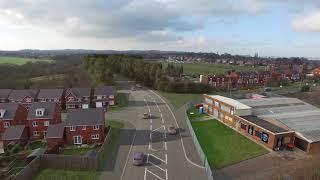 Wigan Council - Aerial/CGI for proposed new highway