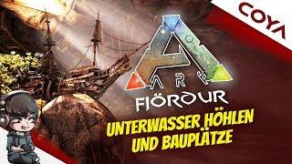 ARK FJÖRDUR • UNTERWASSER-HÖHLEN & BAUPLÄTZE • ARK Maps German, Mods für ARK auf Deutsch