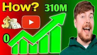 "MrBeast's Success Story" | "How He Gained 310M Subscribers on YouTube"#mrbeast #subscribe