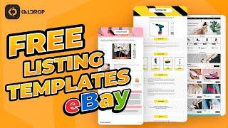 Free eBay Listing Template Easy And Fast