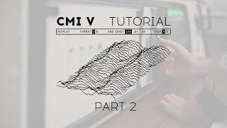 Tutorials | CMI V - Episode 2: Sampling and Sample Editing