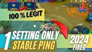 NO MORE LAG! LET'S FIX PING SPIKES ON MOBILE LEGENDS | 2024 UPDATE