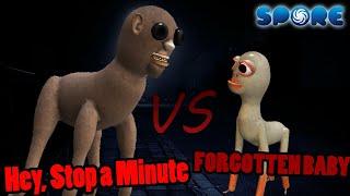 Hey Stop a Minute vs Forgotten Baby | SPORE