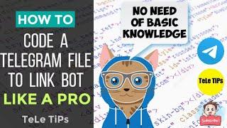 How To Code An Advanced File To Link Bot Within 10 Minutes | Latest Full Tutorial