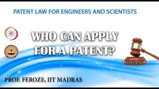 Who Can Apply for a Patent?