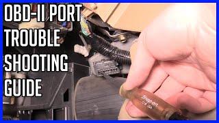 OBD-II Port Not Working? Check This Out! - How to Trouble Shoot ODB-II Port