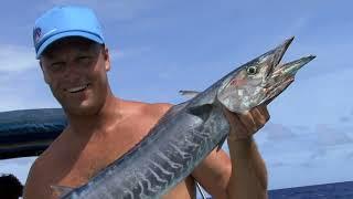 Shane Powell ASP WCT Pro Surfer & Fisherman in freesurf tv story "Tackle Box"