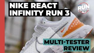 Nike React Infinity Run Flyknit 3 Multi-Tester Review: A solid shoe with minimal updates