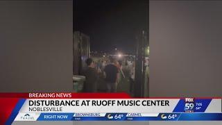 Ruoff Music Center disturbance leads to chaos