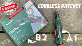 NEW TOOL! Parkside PAR 12V B2 cordless ratchet. Review and comparison with the older model.