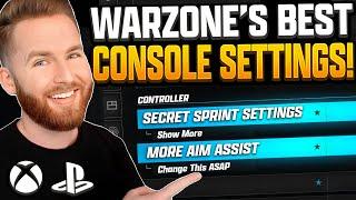 Best Warzone Console Settings! [Graphics, Movement, Aiming & More]