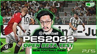 PES 2022 Open Beta | New Football Game | Gameplay Next-Gen Console PS5 | Juventus & Barcelona