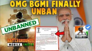 GOOD NEWS  FINALLY BGMI 100% UNBAN | BGMI UNBAN TODAY NEWS | BGMI UNBAN IN INDIA | BGMI BAN NEWS
