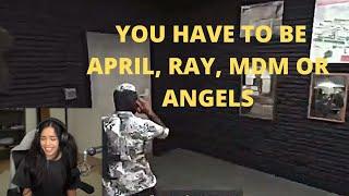 Valkyrae Reacts To Randy Only Giving Special Dodo Jobs To Ray, April... | Nopixel GTA RP