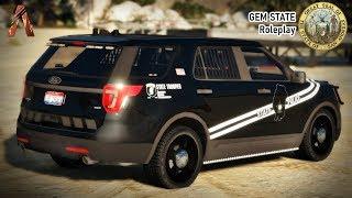 GTA 5 FiveM - Gem State Roleplay | First Patrol as a State Trooper (FiveM Police Roleplay) GSRP