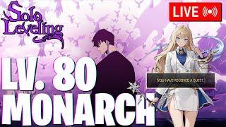 LV. 80 MONARCH JINWOO ️‍ | PREPARING FOR ALICIA ️【SOLO LEVELING: ARISE】