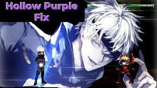 Satoru Gojo mugen char (hollow purple edit)