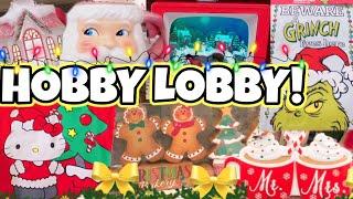 ALL NEW CHRISTMAS  FINDS @ HOBBY LOBBY! 