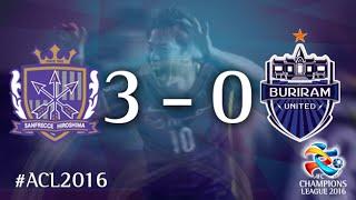 SANFRECCE HIROSHIMA vs BURIRAM UNITED: AFC Champions League 2016 (Group Stage)