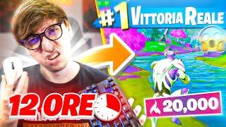 GIOCO 12 ORE in ARENA su FORTNITE! Troppi punti