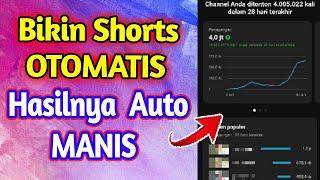 (CUMA PAKE HP) Cara Bikin Video Short Otomatis Meledak