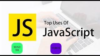 Text To Voice conversion using Javascript & html Api