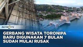 Viral, Habiskan 32 MILIAR! Gerbang Wisata di Kendari Mulai Rusak