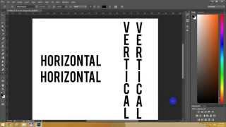 How to Write Vertical Text in Photoshop CC