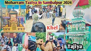 Moharram in Sambalpur 2024 || #muharram #allrounderazr #sambalpur | Rally & khel Tazia in sambalpur