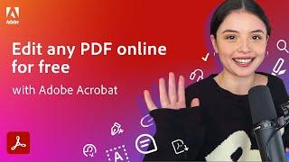 How to Edit a PDF | Adobe Acrobat Tutorial
