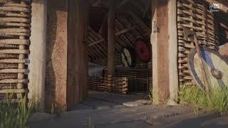 3D Virtual Reconstruction of a 9th century Viking House (Wood Quay Site, Dublin)