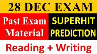 FINAL PREDICTION FOR 28 DECEMBER IELTS EXAM , 28 December 2024 Ielts exam, 28 December IELTS Test