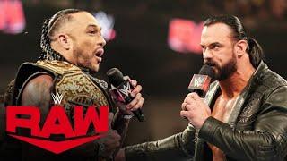 Damian Priest to Drew McIntyre: “Beat Finn Bálor and Judgment Day’s barred”: Raw, June 10, 2024