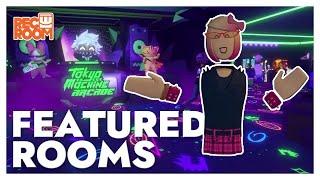 Robot City, Cooking Simulator, Wild West PVP, & More! | Featured Rooms