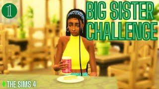 The Struggle Begins | The Sims 4 Big Sister Challenge #1