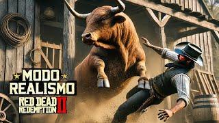 ME DISSERAM QUE O TOURO ERA MANSO  - MODO REALISMO EXTREMO  Red Dead Redemption 2 #ep16