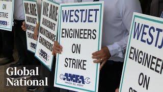 Global National: June 29, 2024 | Flight cancellations grow as WestJet mechanics hit picket lines