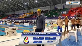 Australian Age Champs (2018) - Boys 13 Yrs 50m Freestyle