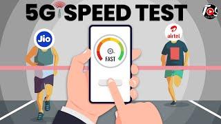 Airtel Vs Jio 5G - Real Life 5G Tested️#TrakinShorts #Shorts