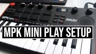 AKAI MPK MINI PLAY MK3 Complete Setup -Registration, Software Download, and Installation Walkthrough