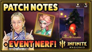  PATCH NOTES ️ NERF to Events! Wait to Play!  Infinite Magicraid 