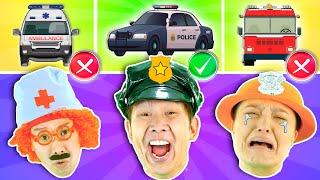 Where Is My Police Siren Song?    Baby don't cry | Lights Kids Song