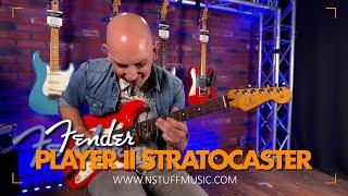 The All-New Fender Player II Stratocaster - Full Demo!