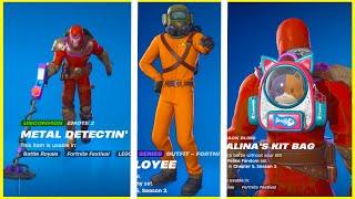 ALL Fortnite Season 3 LEAKED Cosmetics!