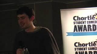 Rory Fell at the Chortle Student Comedy Award 2020