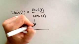 Hyperbolic Functions - The Basics