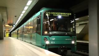 U-Bahn Frankfurt (Main) - A-Strecke unterirdisch XXL (2012) (HD)