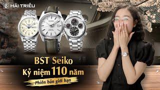 Review 6 mẫu đồng hồ Seiko nam đẹp nhất trong BST Kỷ niệm 110 năm Seiko - Limited Edition