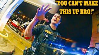 COPS USE FORCE OVER A VICTIMLESS INFRACTION! -ID REFUSAL